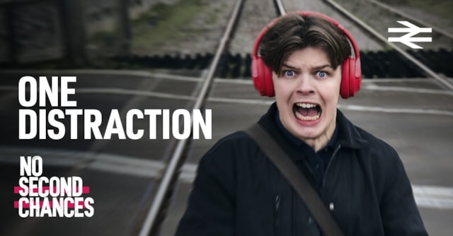 Survey reveals young adults across the South East underestimate power and speed of trains – risking their lives on level crossings: No second chances commuter 