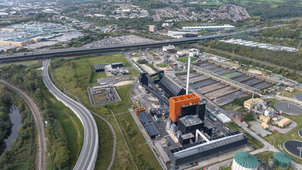 Blackburn Meadows Sheffield drone image