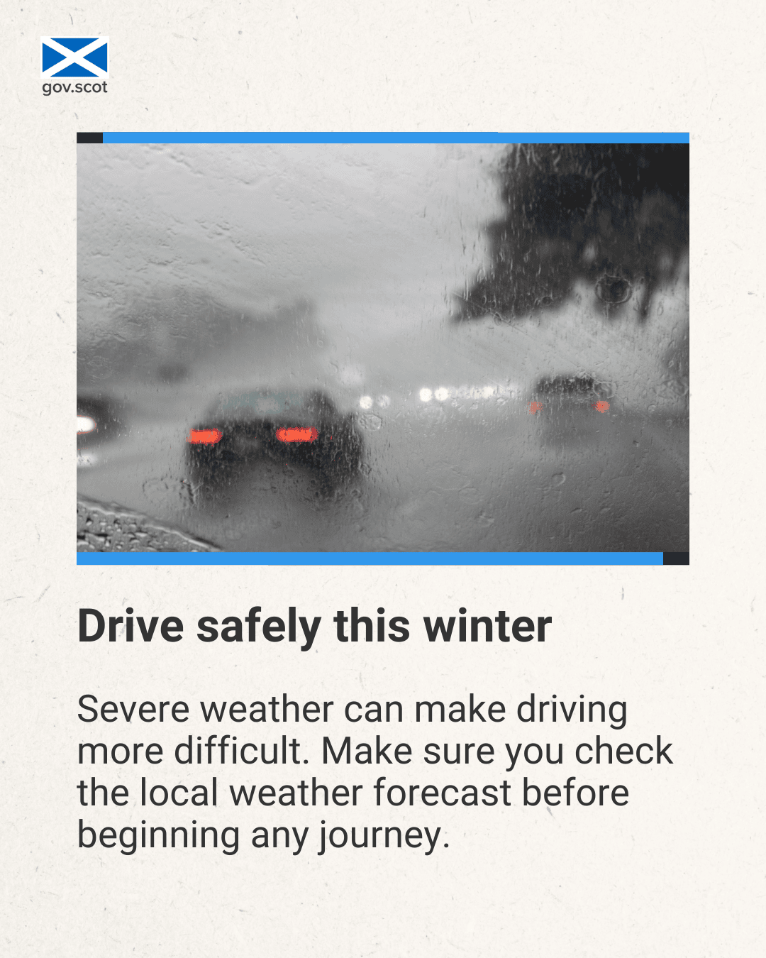 Rain driving - Portrait - Winter - SG Resilience - November 2025