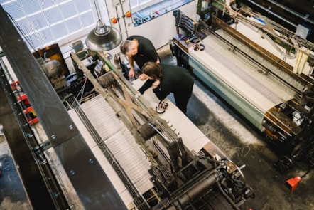 The Weaving Shed at the National Wool Museum.