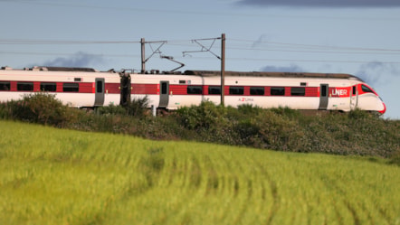 LNER Azuma train Northumberland
