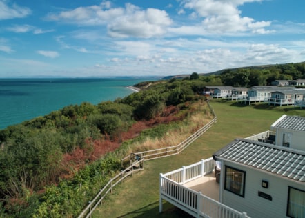 Caravan sea view at Quay West