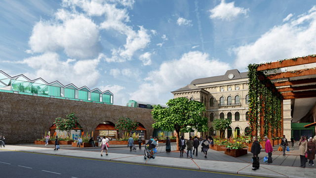 Planning consent received for a major new station upgrade of Peckham Rye station: Artists-impression-of-Peckham-station-900x600-c