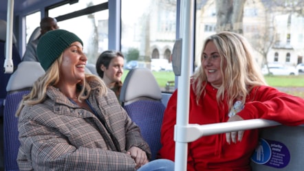 Josie Gibson x First Bus 1