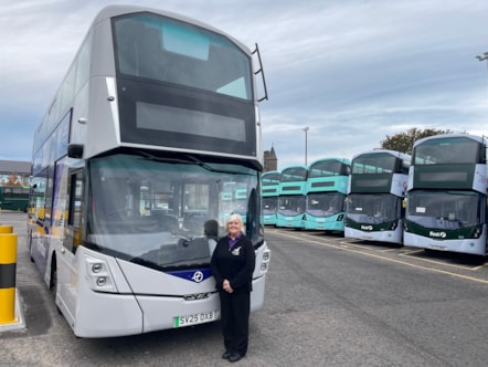Michele Elliot at Aberdeen depot2