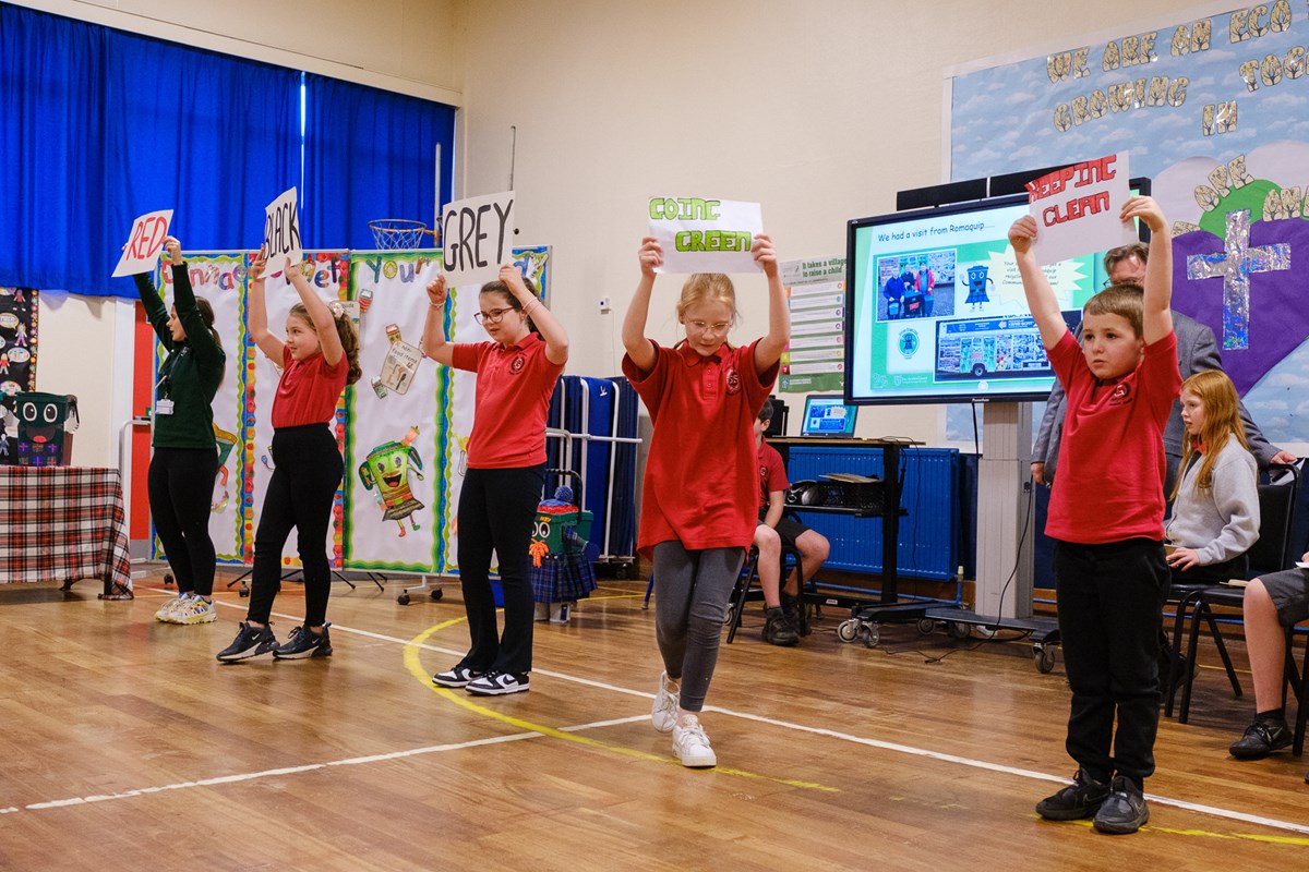 Cheering for food recycling