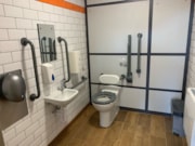 TfL Image - New facility at White Hart Lane station: TfL Image - New facility at White Hart Lane station