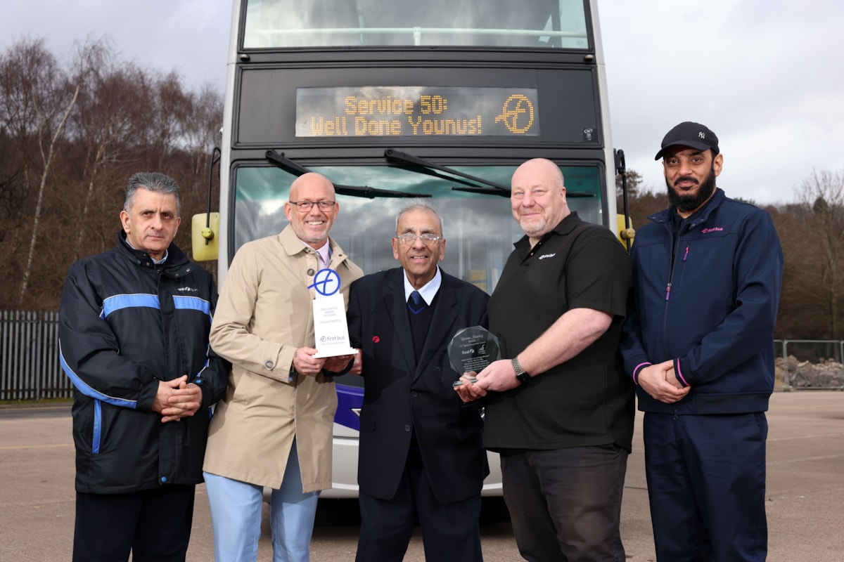 First Bus Huddersfield driver Younus Mumtaz 3