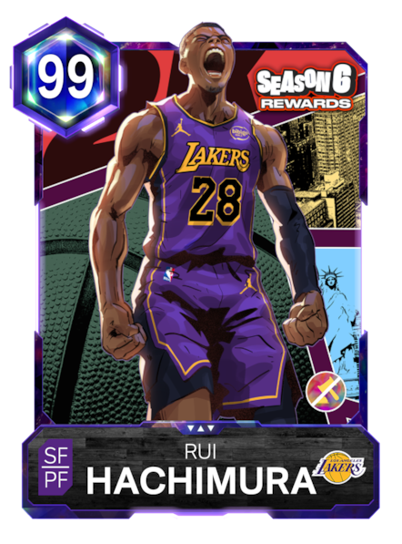 NBA 2K26 Season 6 Rewards - Rui Hachimura