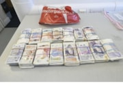 Cash found in Michael Watson's VW Passat 2: Cash found in Michael Watson's VW Passat 2