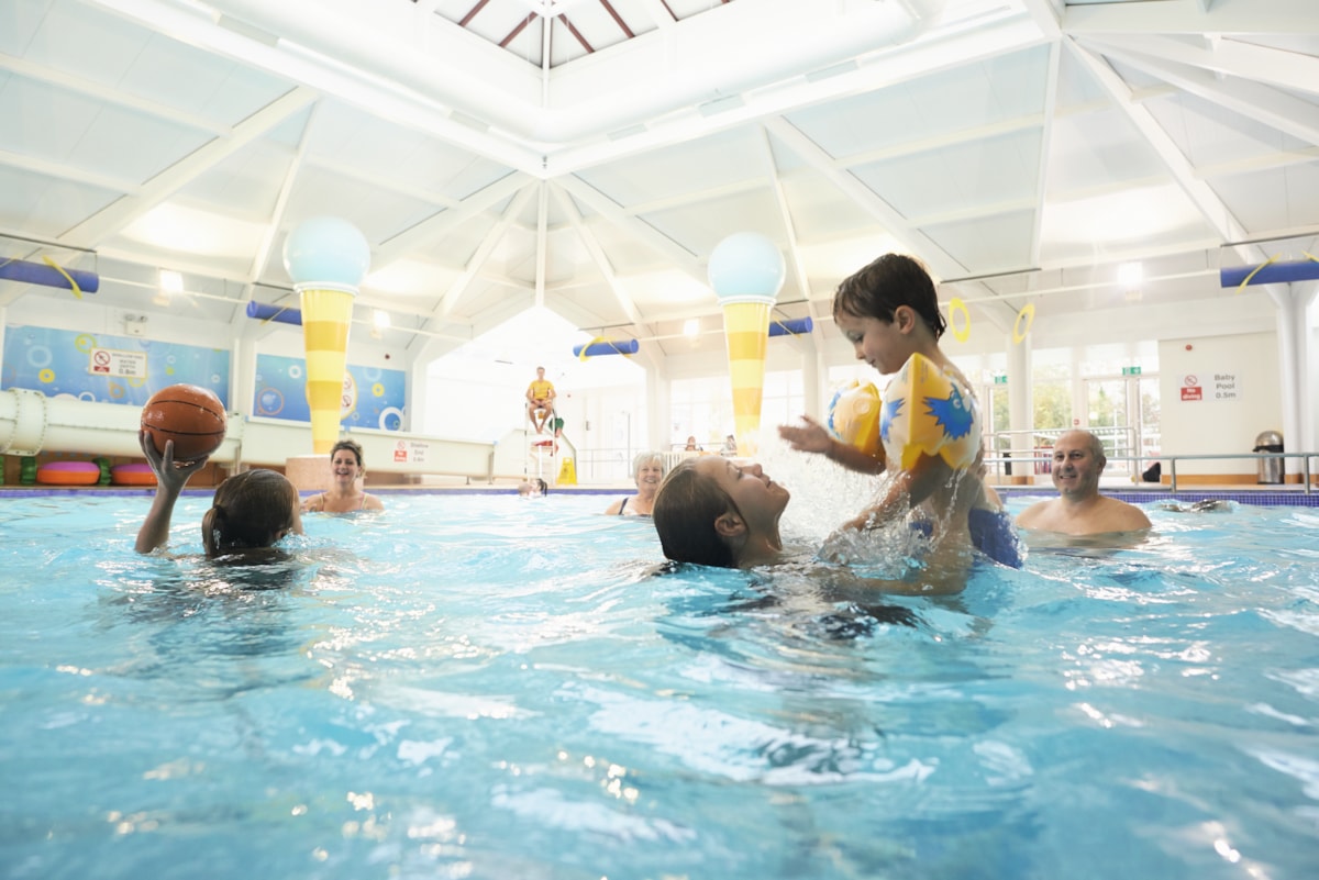 Indoor pool at Church Farm
