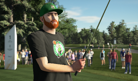 PGA TOUR 2K21 NBA TEAM LOGO GEAR TRAILER