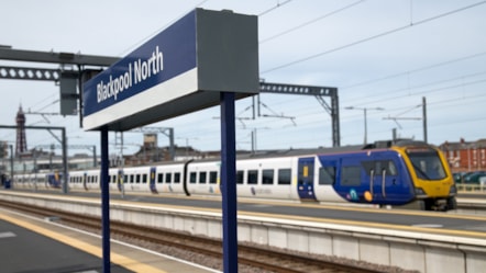 Northern train at Blackpool North