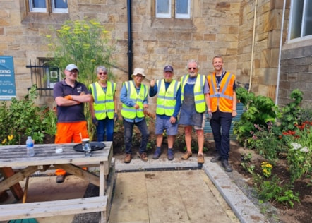 Dewsbury station volunteers