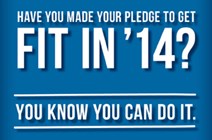 Physical Activity Awareness Week: Fit in 14 Logo