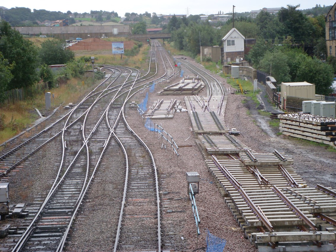 Track Works at Bradford: Mill Lane junction