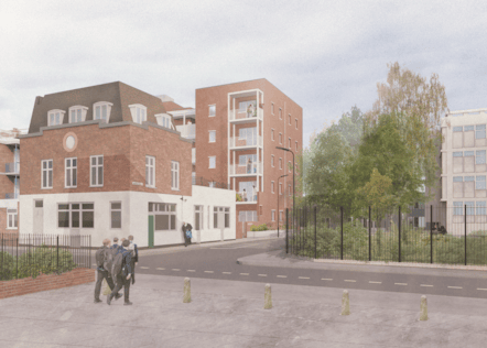 Proposals for new homes at Weymouth Court (credit Balaam Murphy)