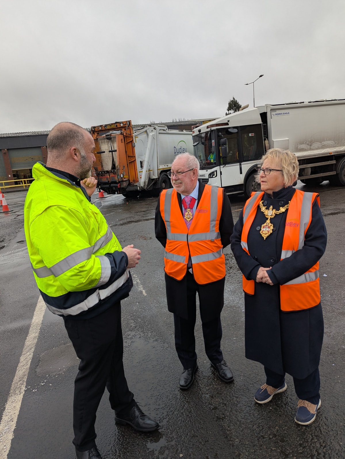Mayor Lister Road Visit 1