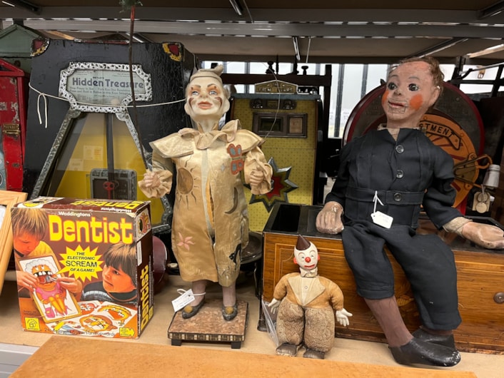 Cauldron: The cauldron is part of the collection at the Leeds Discovery Centre, a state-of-the-art facility which is home to more than a million objects.
The museum has recently been exploring fears and phobias over half term, with other spooky objects on display including Victorian clown dolls, a dentist-themed board game and an ageing ventriloquists dummy.