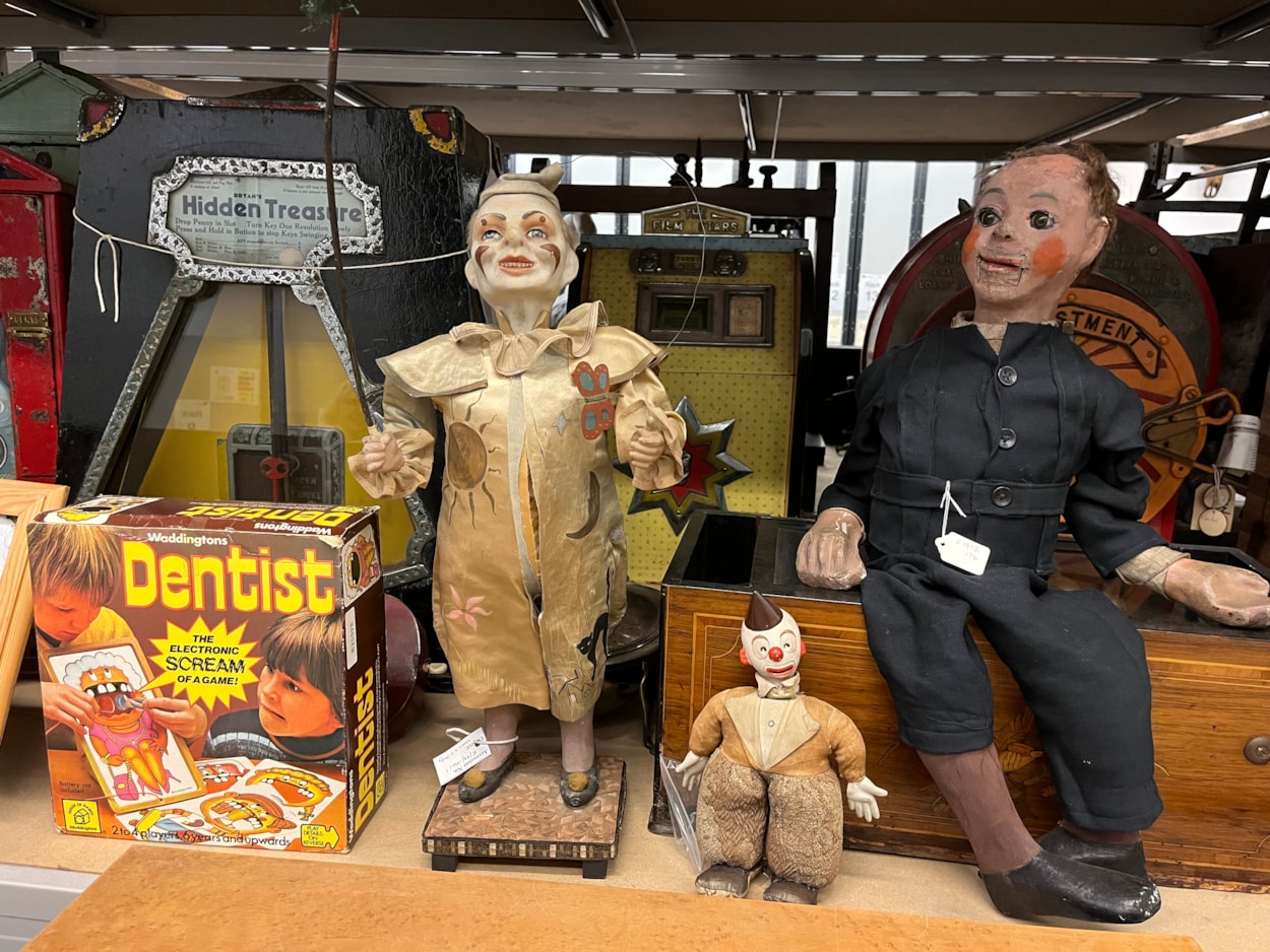 Cauldron: The cauldron is part of the collection at the Leeds Discovery Centre, a state-of-the-art facility which is home to more than a million objects.
The museum has recently been exploring fears and phobias over half term, with other spooky objects on display including Victorian clown dolls, a dentist-themed board game and an ageing ventriloquists dummy.