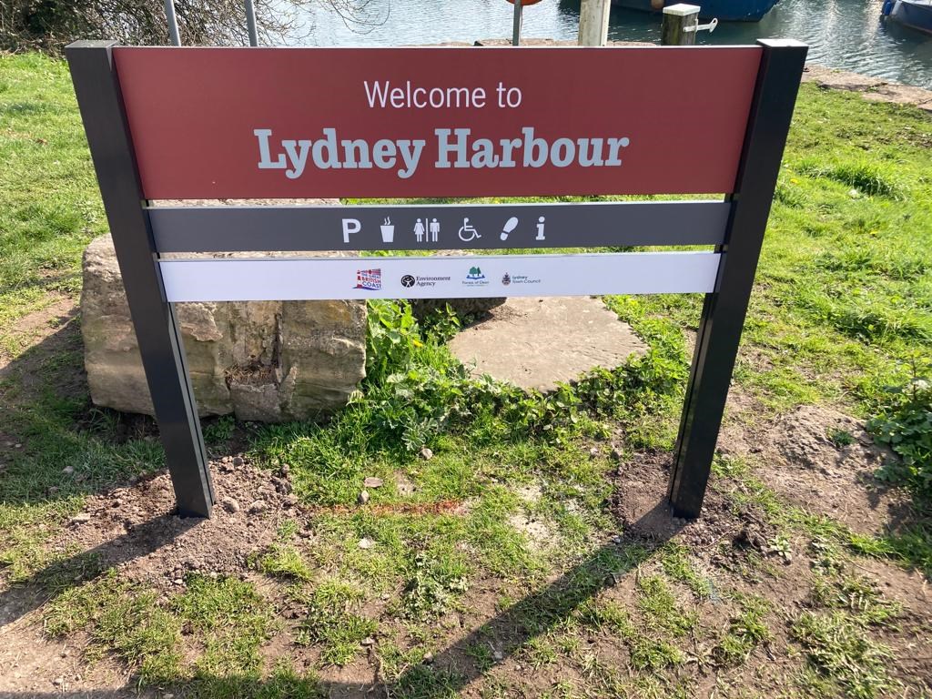 Lydney Harbour Signs