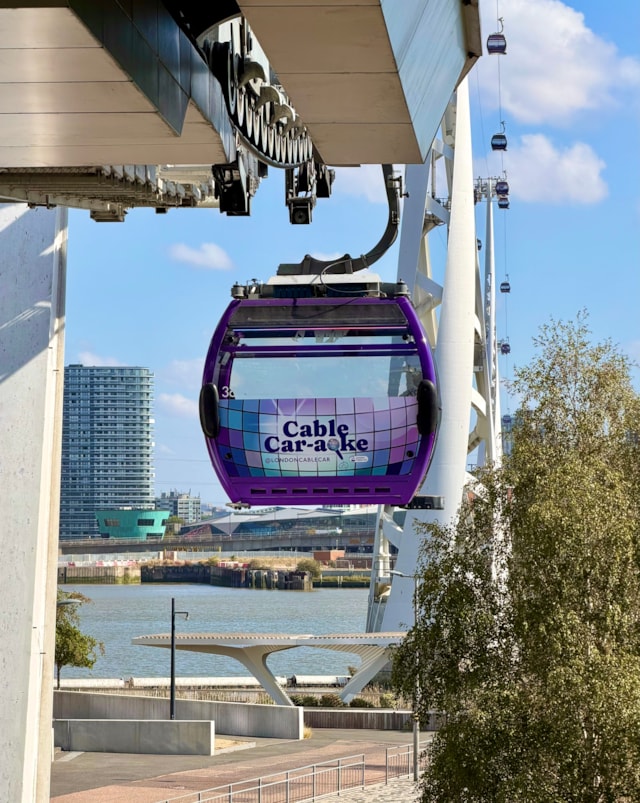 TfL Image - London Cable Car-aoke gondola 1