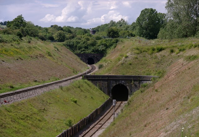 Residents in South Gloucestershire invited to find out more as electrification upgrade continues: Patchway Tunnels Credit Matt Buck