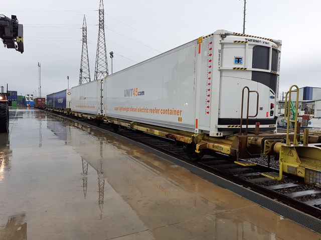 Network Rail supports London’s vital supermarket supplies with new freight route from Spain: Freight train from Spain to London