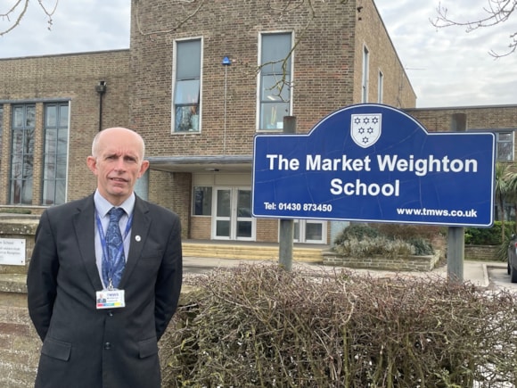 Education representatives campaign for fairer funding and education reform at f40 conference: Richard Harrison, The Market Weighton School