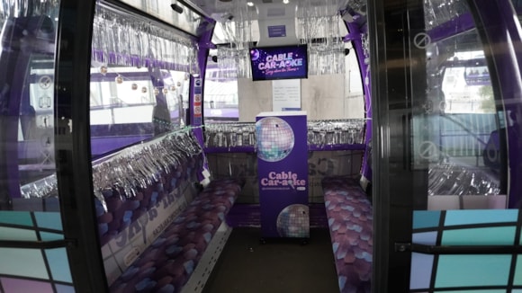 TfL Image - London Cable Car Cable Car-aoke 1