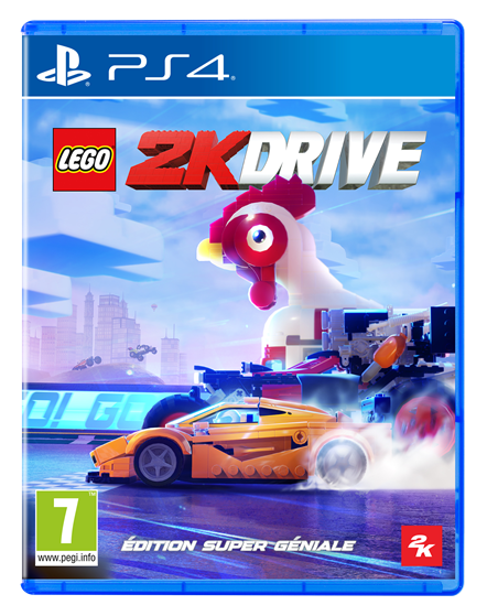 2K LEGO 2K Drive Edition Super Géniale Packaging PlayStation 4 (2D)