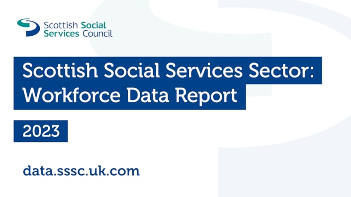 Workforce Data Report 2023 image: Scottish Social Services Sector: Workforce Data Report 2023 image