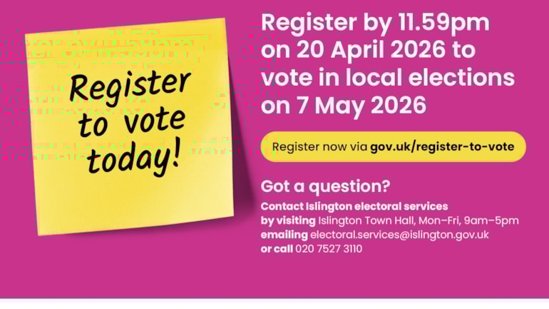 Islington Local Elections 2026: all the info you need