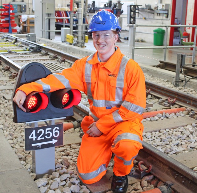 Apprentices get to work on the Western rail network: Joe Milne