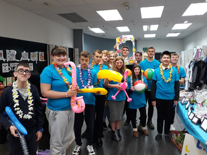 Students spread joy with ‘Compass House’ pop up shop in St John’s Centre: compasshousegrouppic-july2019-739461.jpg