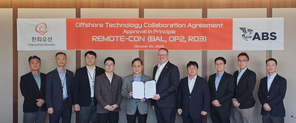 IMAGE ABS Hanwha Ocean AiP for Remote-Con for FPSO-e