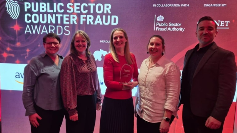 CFEU’s Emma Cathcart wins Female Pioneer of the Year at Public Sector Fraud Awards