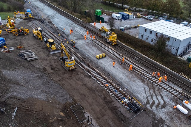 Work underway to help more trains run on time between Manchester and Sheffield: Bamford loop-2