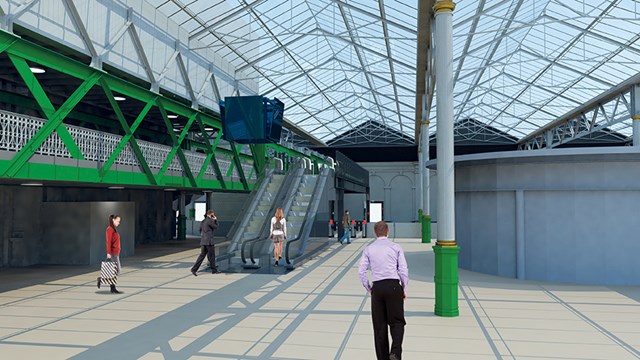 Passenger reminder: Edinburgh Waverley Platform 11 escalators set to close: Waverley platform 11 escalators