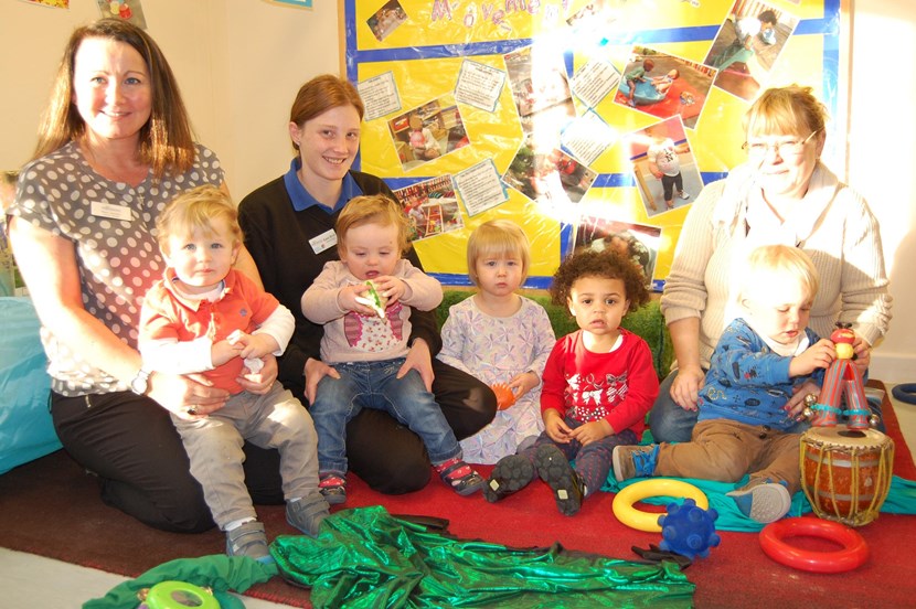 Children’s centre comes to the rescue for flooded ‘Tadpoles’ tots: burleyparkandtadpoles2.jpg