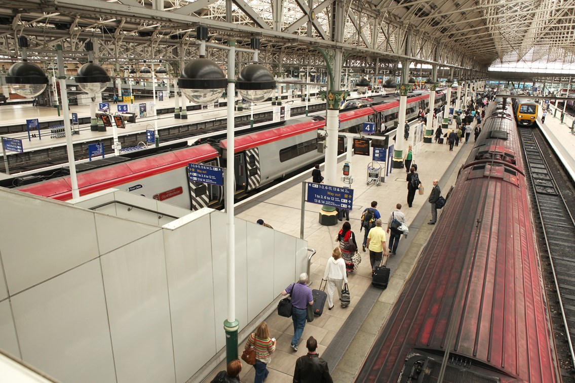 Three top tips for train passengers in Manchester this Saturday: Manchester Piccadilly