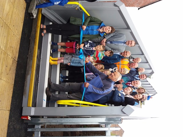 Gillwilly footbridge opening 3