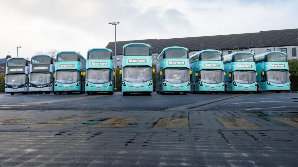 First Aberdeen's Hydrogen Double Decker fleet