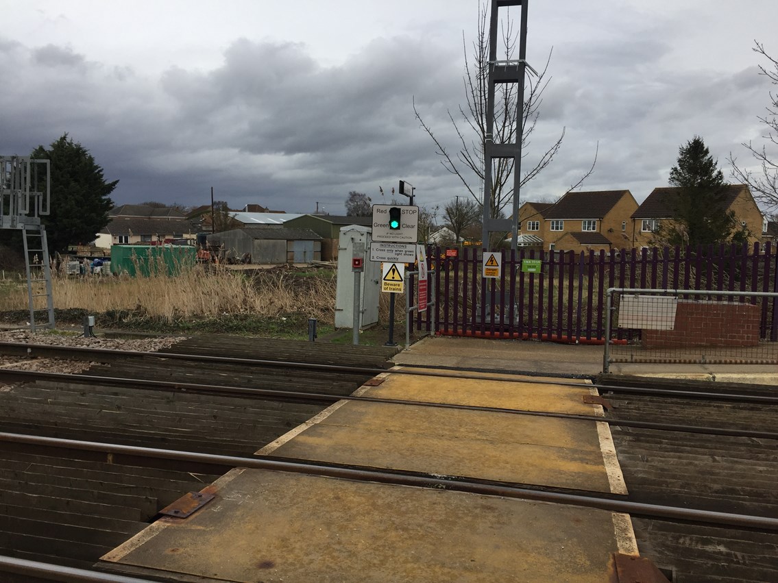 Better platform access for passengers at Littleport station: Littleport Track Crossing-2