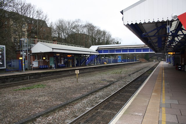 Platforms at Beaconsfield Station