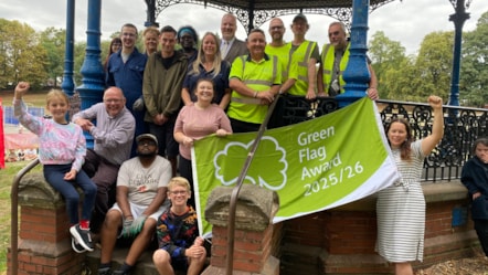 Community members, council staff, Councillor Damian Corfield and volunteers and staff from Emily Jordan Foundation Projects at Stevens Park