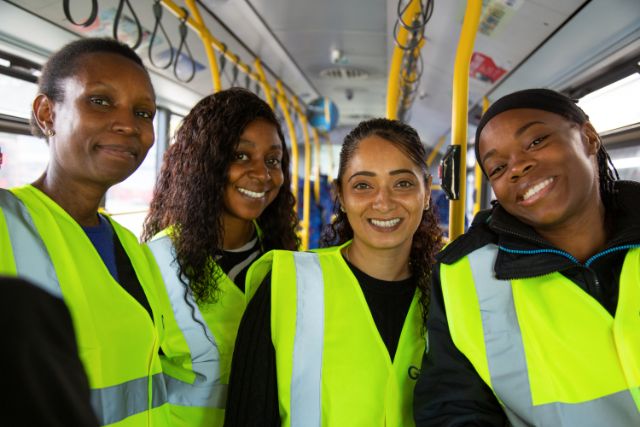 TfL Image - Female bus drivers