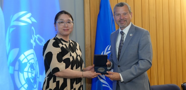 Momoko Kitada receives IMO Gender Quality Award 2026