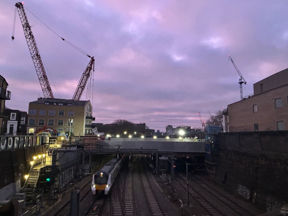 Agar Grove new bridge deck 1