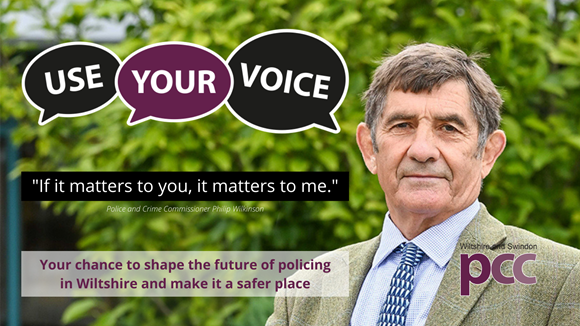 Wiltshire's PCC launches consultation to shape policing future: PCP survey Twitter